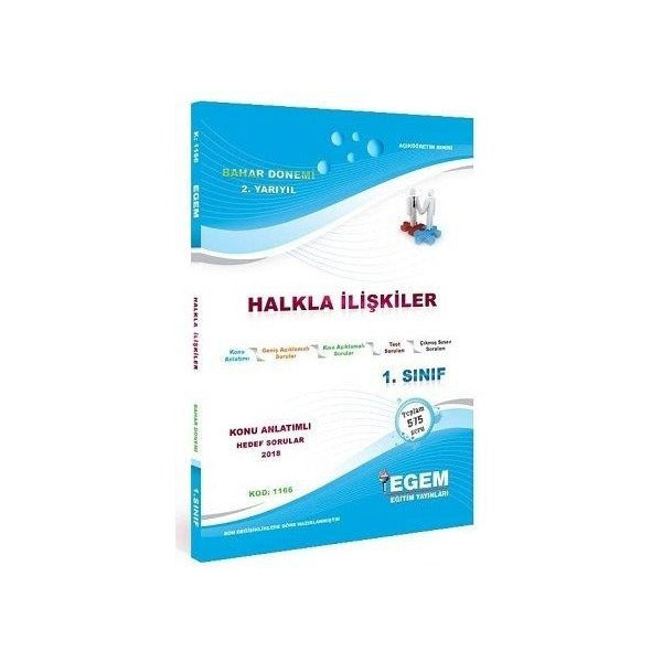 1. Sınıf 2. Yarıyıl Konu Anlatımlı Halkla İlişkiler - Kod 1166