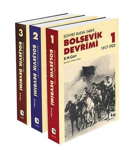 Bolşevik Devrimi Seti - 3 Kitap Takım - Hediyeli | Metis Yayınları (İnce Kapak)