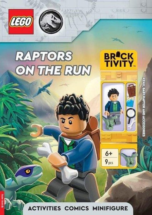 LEGO Jurassic World: Raptors on the Run Activity Book | Michael O'Mara Books Ltd (İnce Kapak)