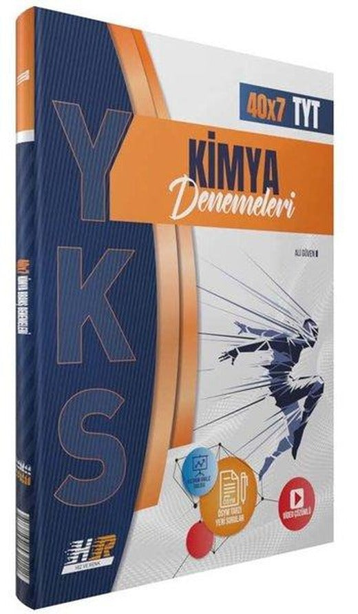 TYT Kimya 40x7 Deneme | Hız ve Renk Yayınları (İnce Kapak)