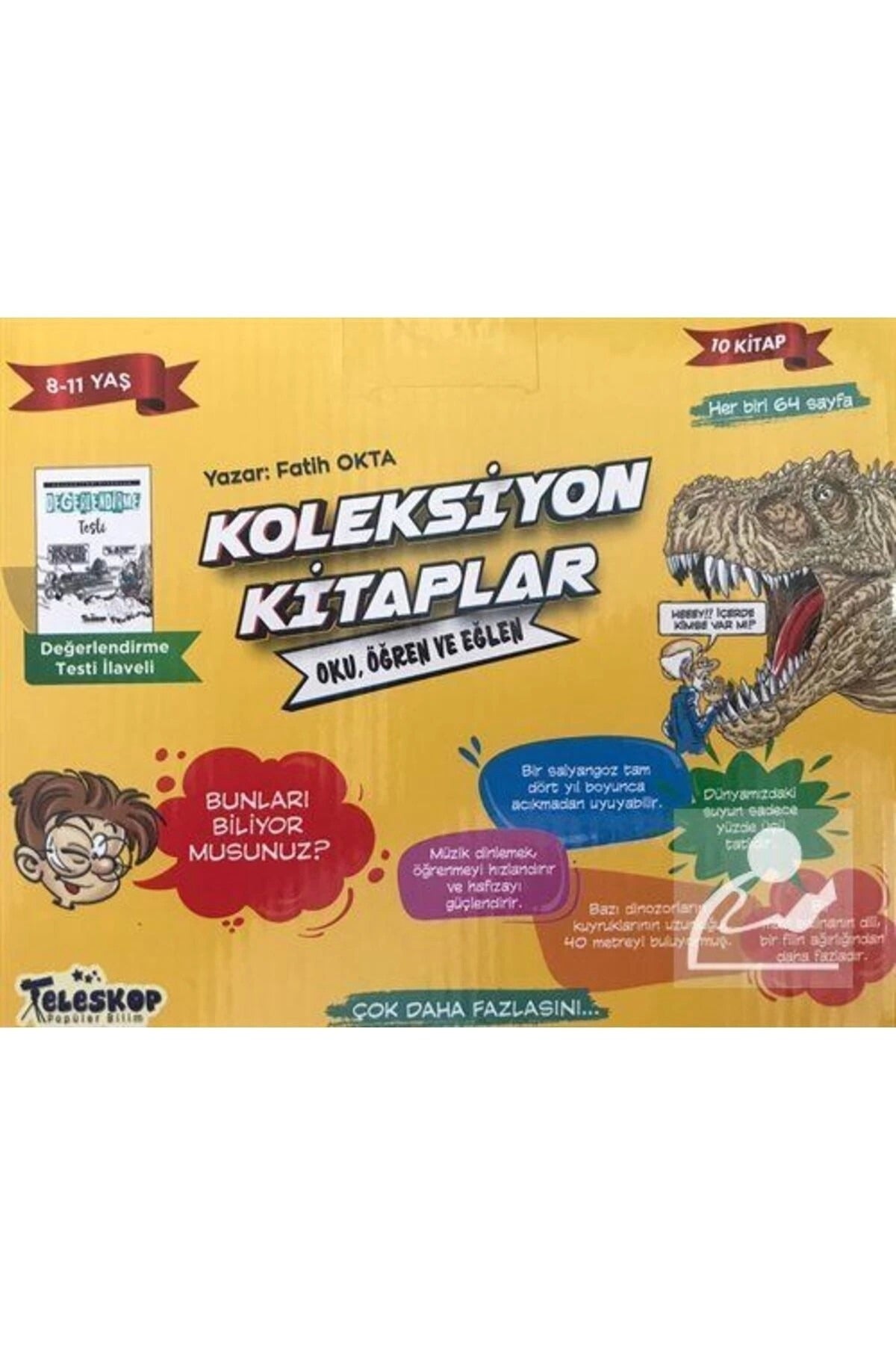 Koleksiyon Kitaplar - 10 Kitap | Teleskop Popüler Bilim (Ciltsiz)