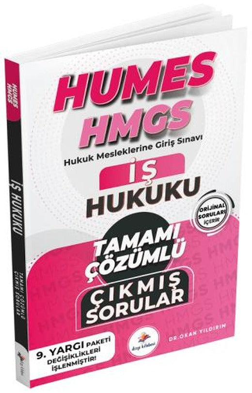 2026 Humes HMGS Hukuk Mesleklerine Giriş Sınavı İş Hukuku Tamamı Çözümlü Orijinal Çıkmış Sorular | Dizgi Kitap (Ciltsiz)