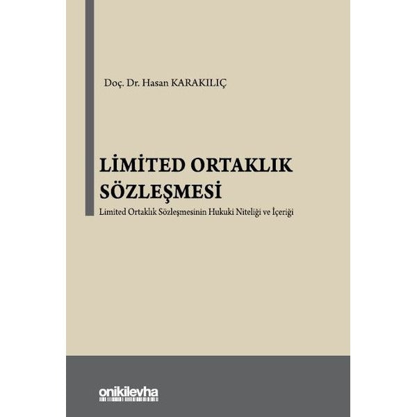Limited Ortaklık Sözleşmesi | On İki Levha Yayıncılık (Ciltli)
