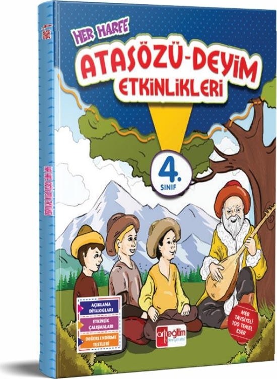 4. Sınıf Atasözü - Deyim Etkinlikleri | Artı Eğitim Yayınları (Ciltsiz)