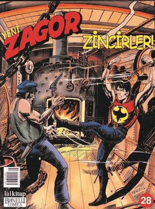 Yeni Zagor Sayı: 28 Zincirler! | Lal Kitap (Ciltsiz)