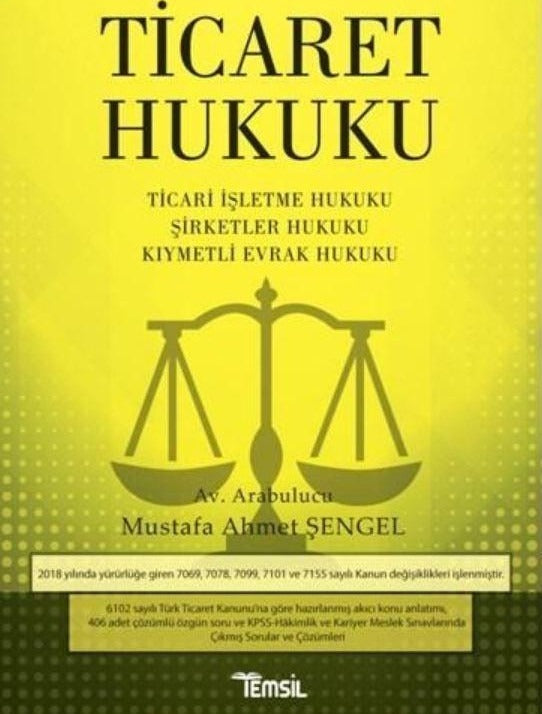 Ticaret Hukuku | Temsil Kitap (Ciltsiz)