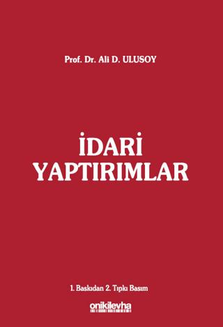 İdari Yaptırımlar | On İki Levha Yayınları (Ciltsiz) - Resim 1
