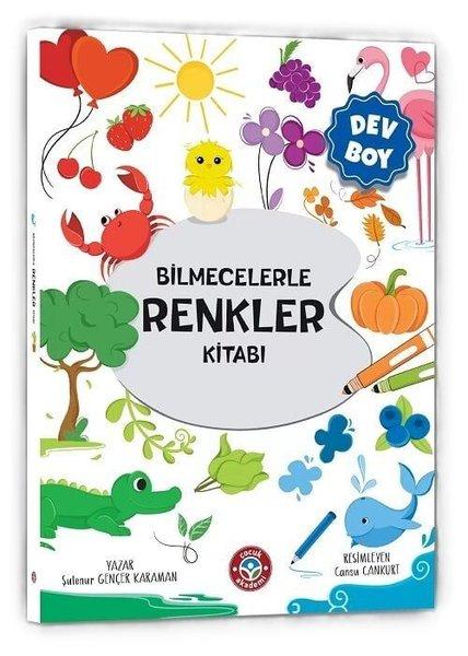 Bilmecelerle Renkler Kitabı | Çocuk Akademi Yayınları (İnce Kapak) - Resim 1