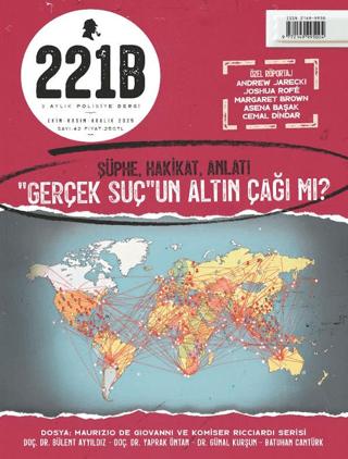 221B Üç Aylık Polisiye Dergi Sayı: 42 Ekim - Kasım - Aralık 2025 | 221B Dergisi (Ciltsiz) - Resim 1