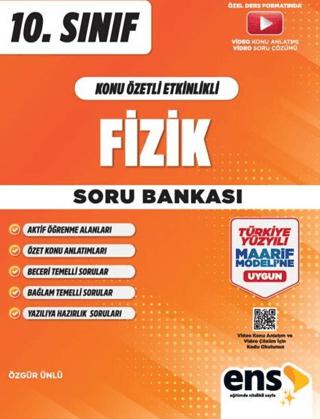 10. Sınıf Fizik Konu Özetli Etkinlikli Soru Bankası | ENS Yayınları (Ciltsiz) - Resim 1