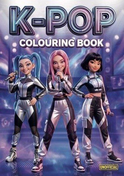 K - Pop Colouring Book | Beta Kids (İnce Kapak) - Resim 1