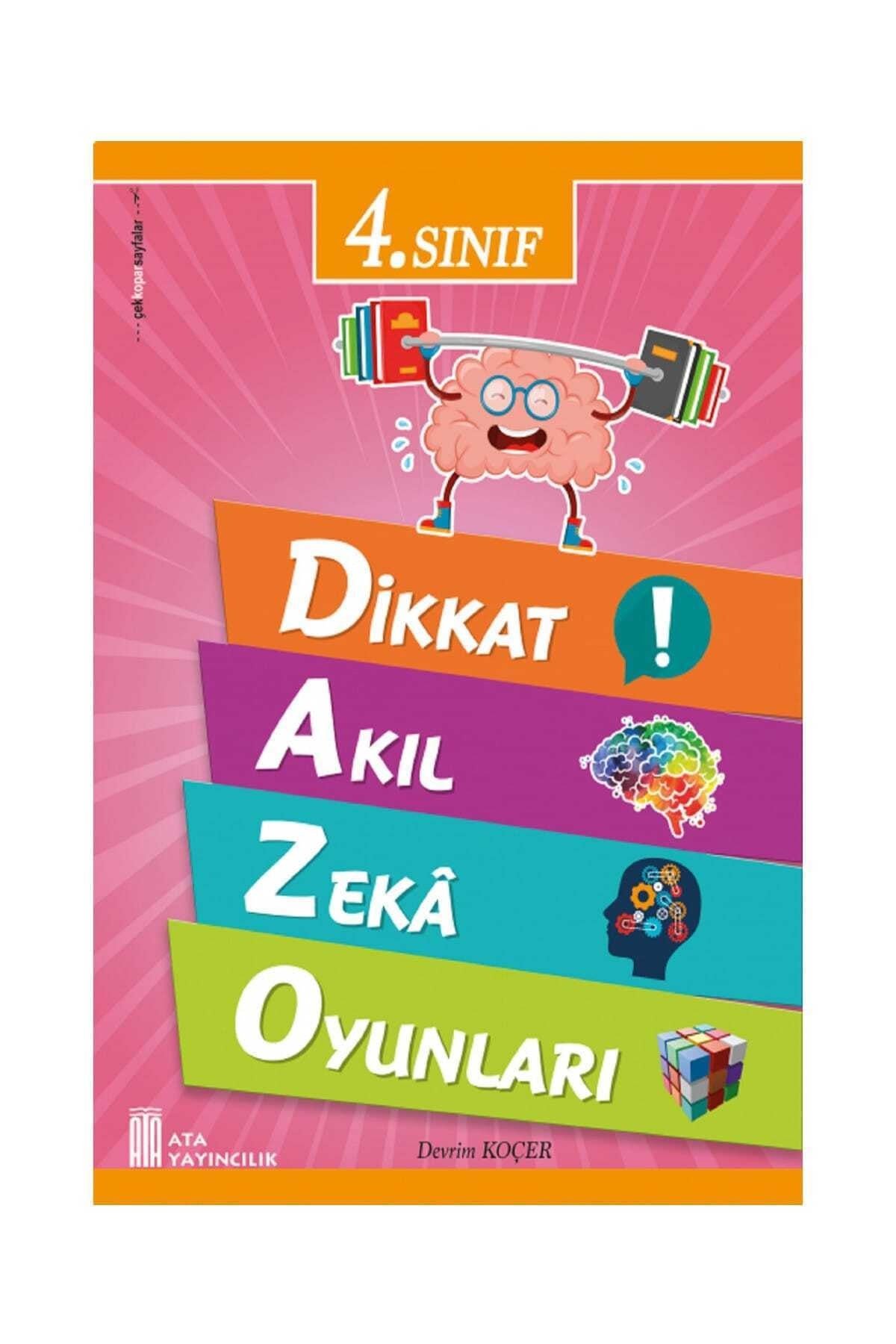 4.Sınıf Dikkat Akıl Zekâ Oyunları kitap kapağı