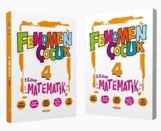 Fenomen Çocuk 2024 4. Sınıf Matematik 1. Ve 2. Kitap Yeni Nesil Sorular - Osman Güven kitap kapağı