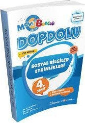 4.Sınıf Sosyal Bilgiler Etkinlikleri - Mavi Boncuk kitap kapağı