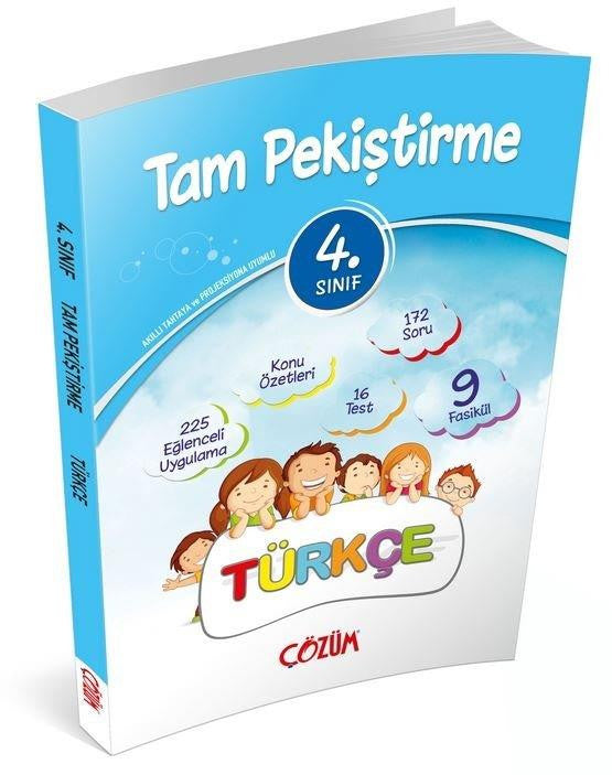 4.Sınıf Tam Pekiştirme Türkçe - Çözüm Yayınları kitap kapağı