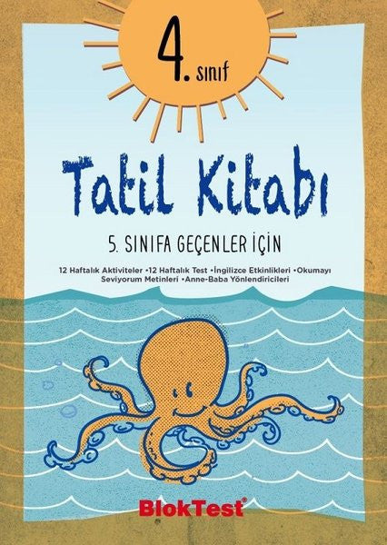 4.Sınıf Tatil Kitabı-5.Sınıfa Geçenler için - Kolektif kitap kapağı