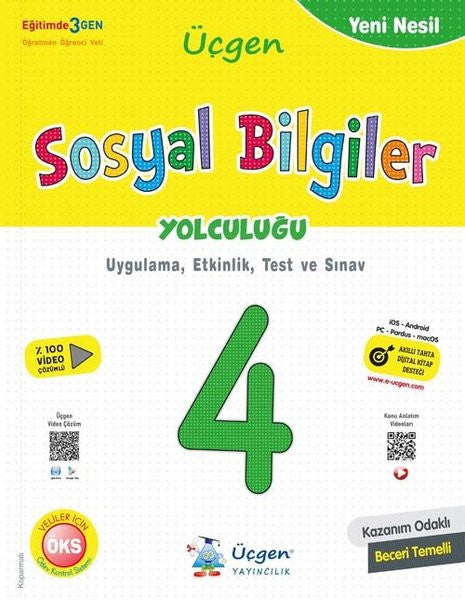 4.Sınıf Yeni Nesil Sosyal Bilgiler Yolculuğu - Kolektif kitap kapağı