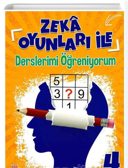 Ata Yayıncılık 4.Sınıf Zeka Oyunları ile Derslerimi Öğreniyorum kitap kapağı