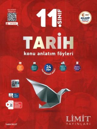 11. Sınıf Tarih Konu Anlatım Föyleri | Limit Yayınları (Ciltsiz) - Resim 1