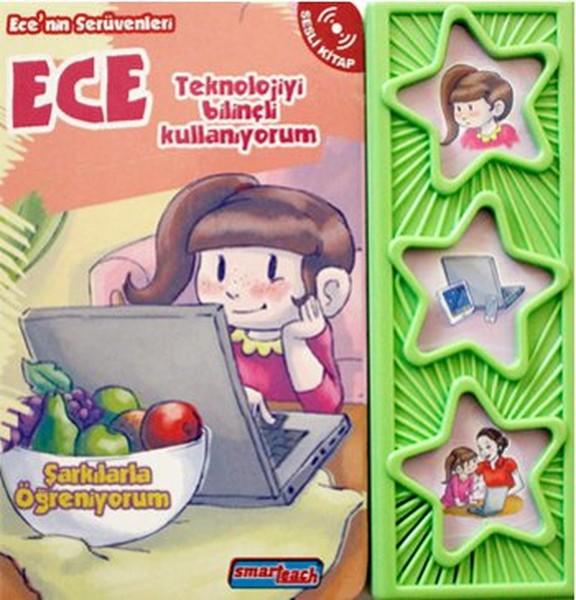 Ece'nin Serüvenleri - Teknolojiyi Bilinçli Kullanıyorum | Smarteach (Ciltli) - Resim 1