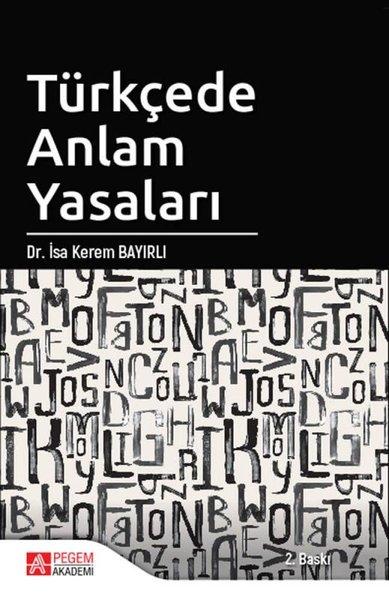 Türkçede Anlam Yasaları | Pegem Akademi Yayıncılık (İnce Kapak) - Resim 1
