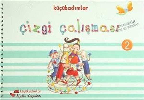 5 - 6 Yaş Çizgi Çalışması 2 - Kolektif kitap kapağı