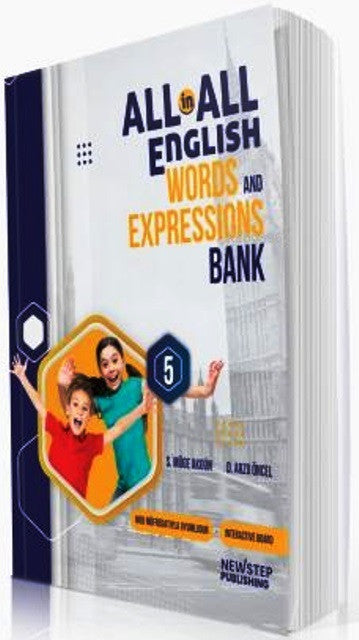 5. Sınıf All in All Words And Expressions Bank - S. Müge Akgün kitap kapağı