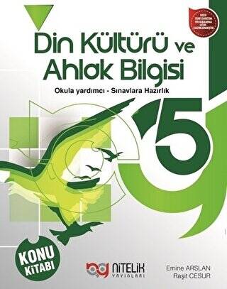 5. Sınıf Din Kültürü ve Ahlak Bilgisi Konu Kitabı - Emine Arslan kitap kapağı