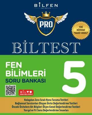 5. Sınıf Fen Bilimleri Biltest Pro Soru Bankası - Komisyon kitap kapağı