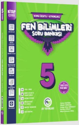 5. Sınıf Fen Bilimleri Kazanım Etkinlikli Soru Bankası - Ferhat Öztürk kitap kapağı