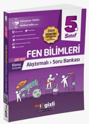 Gizli Yayınları 5. Sınıf Fen Bilimleri Konu Anlatımlı Soru Bankası - Kolektif kitap kapağı