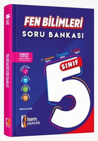 5. Sınıf Fen Bilimleri Soru Bankası - Abdullah Sağır kitap kapağı