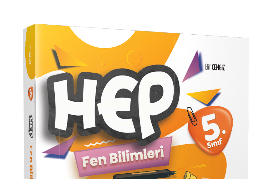 5. Sınıf Haftalık HEP Fen Bilimleri 40 Deneme - Elif Cengiz kitap kapağı