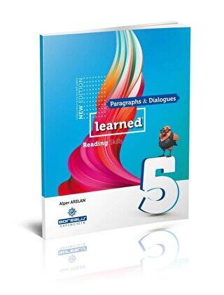 5. Sınıf Learned Paragraphs Dialogues Reading Skills - Alper Arslan kitap kapağı