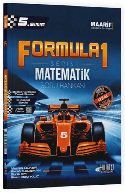 5. Sınıf Matematik Formula 1 Soru Bankası Son Viraj Yayınları kitap kapağı