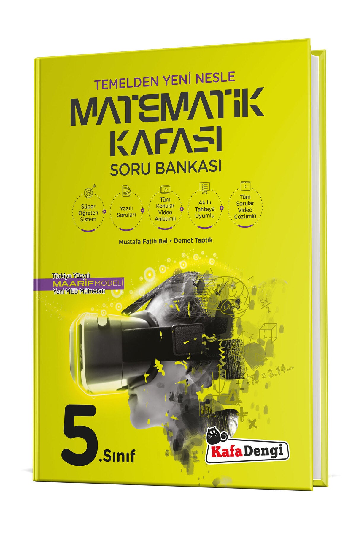 5. Sınıf Matematik Kafası Soru Bankası kitap kapağı