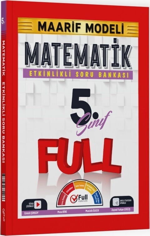 5. Sınıf Matematik Maarif Model Soru Bankası Full Matematik kitap kapağı