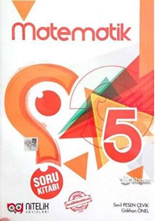 5.Sınıf Matematik Soru Kitabı - Sevil Peren Çevik kitap kapağı