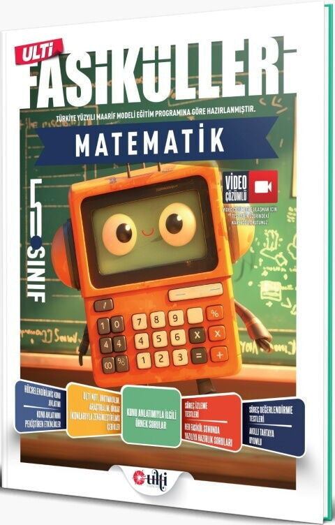 5. Sınıf Matematik Ulti Fasikülleri Ulti Yayınları kitap kapağı