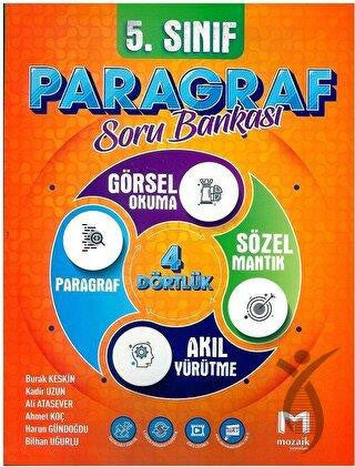 5. Sınıf Paragraf Soru Bankası - Ahmet Koç kitap kapağı