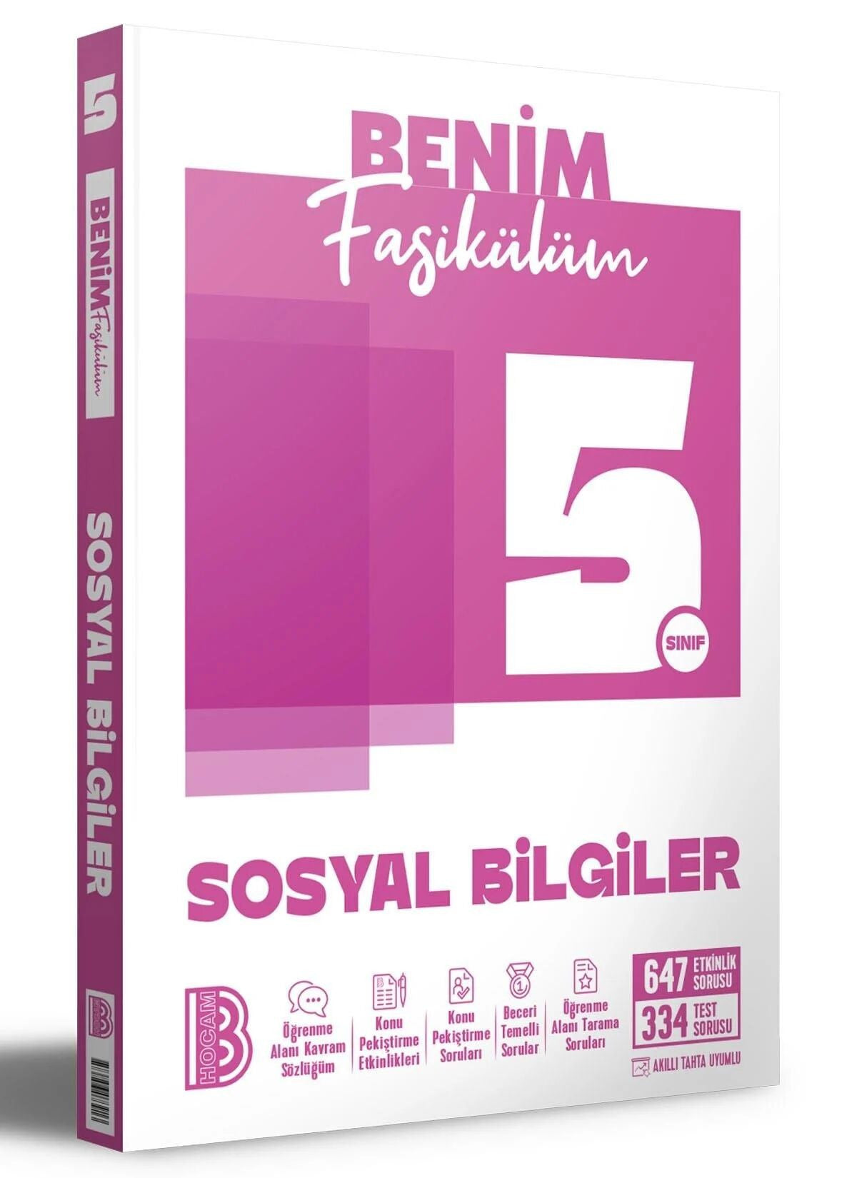 5. Sınıf Sosyal Bilgiler Benim Fasikülüm Benim Hocam Yayınları kitap kapağı