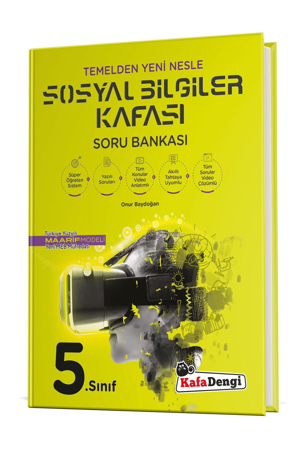 5. Sınıf Sosyal Bilgiler Kafası Soru Bankası kitap kapağı