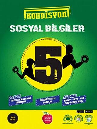 5. Sınıf Sosyal Bilgiler Kondisyon 30` lu Deneme - Kolektif kitap kapağı