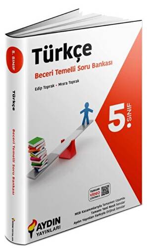 5. Sınıf Türkçe Beceri Temelli Soru Bankası - Mısra Toprak kitap kapağı