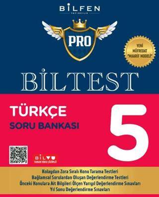 5. Sınıf Türkçe Biltest Pro Soru Bankası - Komisyon kitap kapağı
