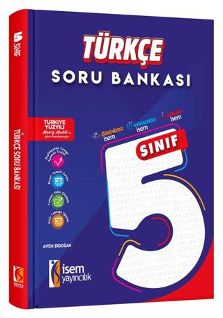 5. Sınıf Türkçe Soru Bankası - Ayten Erdoğan kitap kapağı