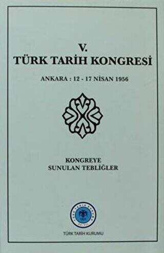 5. Türk Tarih Kongresi - Kolektif kitap kapağı