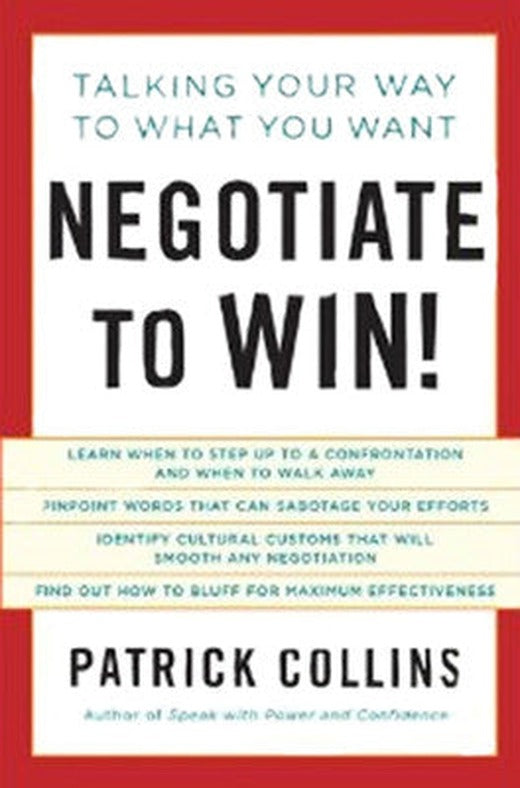Negotiate to Win | Sterling Publishing