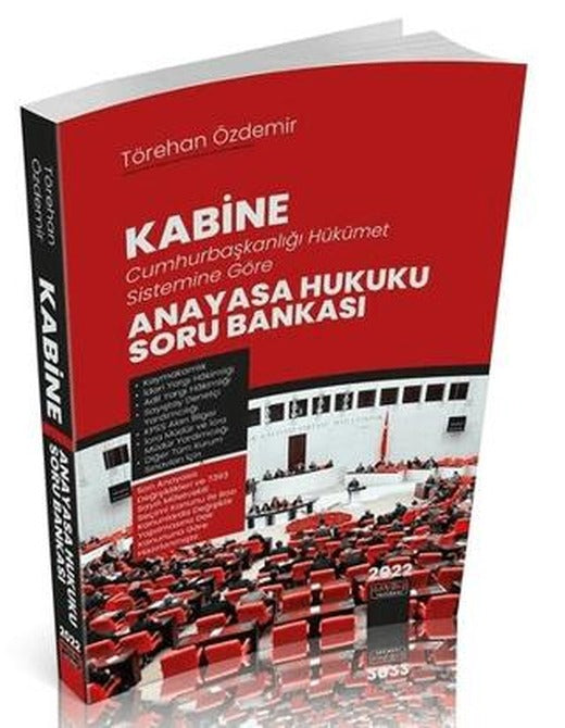 Kabine Anayasa Hukuku Soru Bankası | Savaş Yayınevi (Ciltsiz)