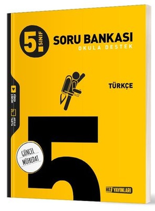 5. Sınıf Türkçe Soru Bankası | Hız Yayınları (İnce Kapak)